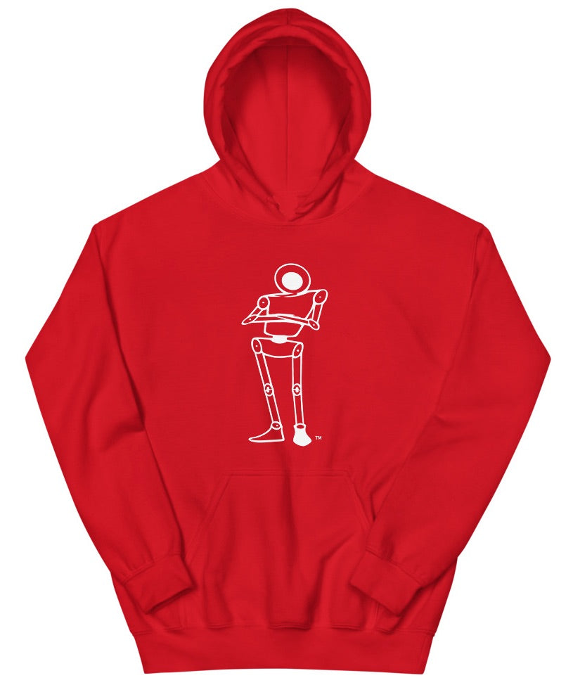 Solo Stickman Hoodie - Red