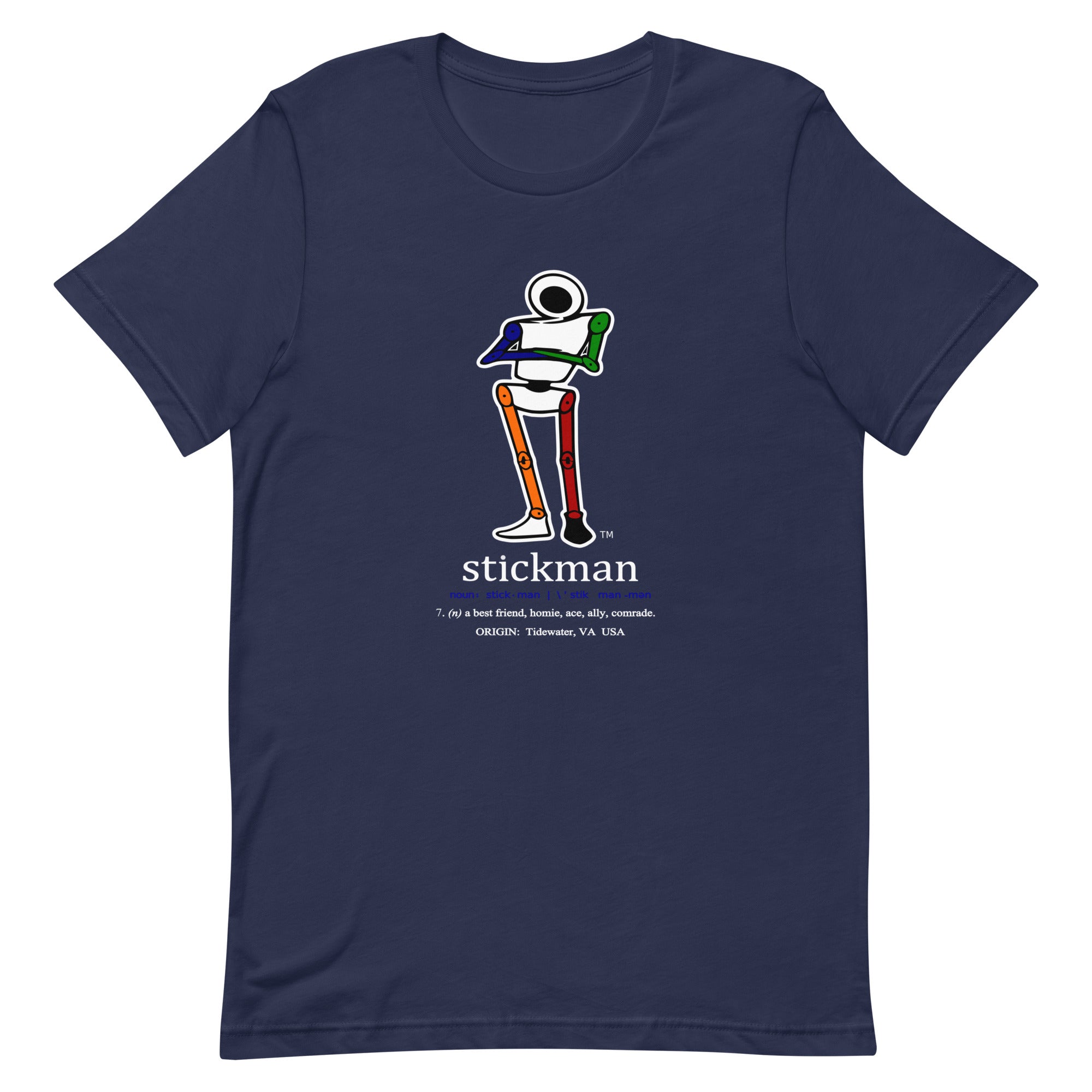 The Definition of Stickman -Navy [Colors]